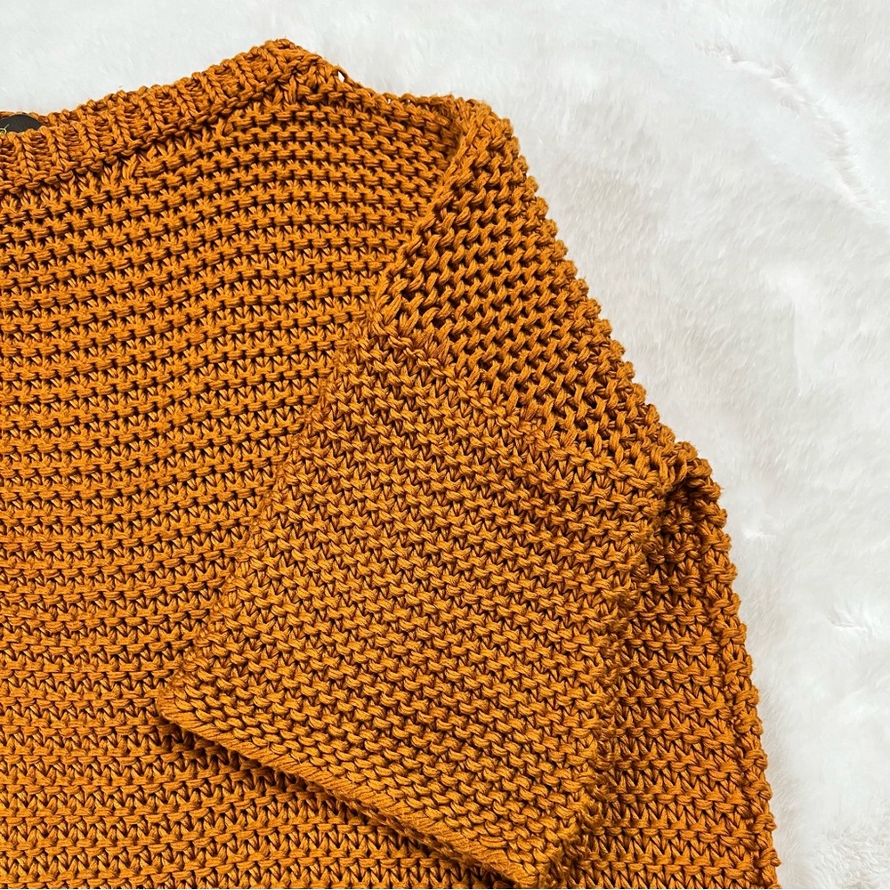 Loro Piana Silk Cotton Knit Brown Sweater Pullover 42 Italy $2295 - Picture 12 of 13